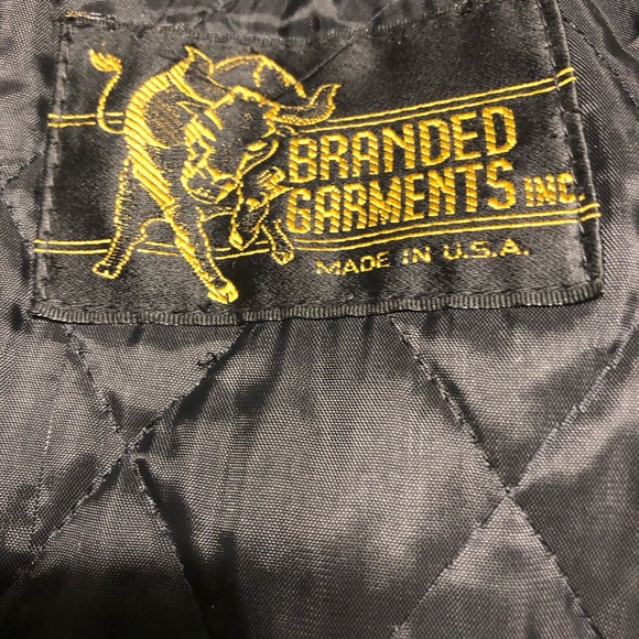 1980’s heavy leather biker jacket - Picture 6 of 8